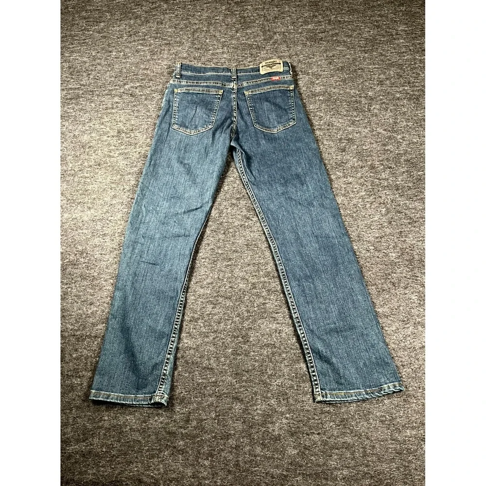 Wrangler 5 Star Jeans Boys 14 Blue Denim Cotton Medium Wash Classic‎ Fit